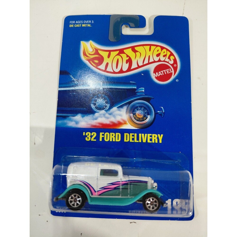 NIP Hot Wheels 1991 Main Line 1:64 Die Cast 1932 Ford Delivery Classic Car